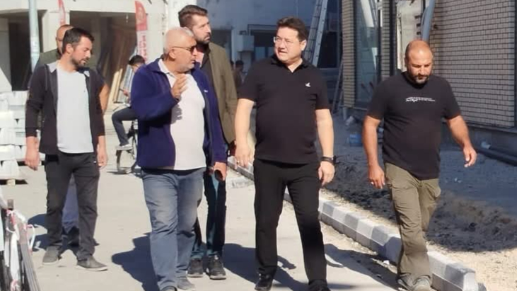 Başkan Aynacı: Çarşı Çalışmalarımız Tüm Hızıyla Sürüyor