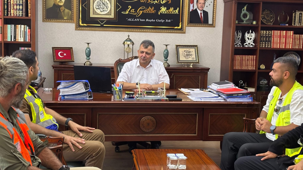 Başkan Koyuncu Emirdağ Hızlı Tren Şantiye Ekibi İle Buluştu