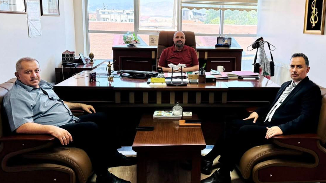 AK Partili Nurbaş İle İlçe Müftüsü Resul Arıcı Din Hizmetlerini İstişare Etti