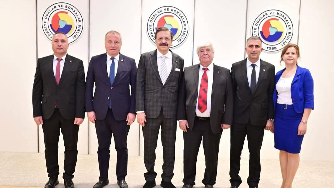 Çay İlçesinden TOBB'da Üst Düzey Buluşma