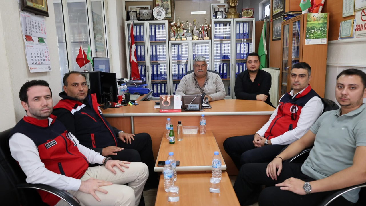 Afyonkarahisar'da Kayıt Süreci İçin Ziraat Odalarına Ziyaret