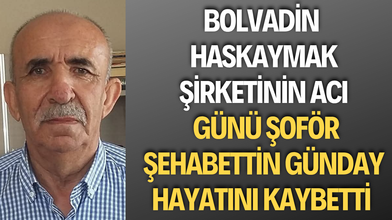 Bolvadin'de Şehabettin Günday Hayatını Kaybetti