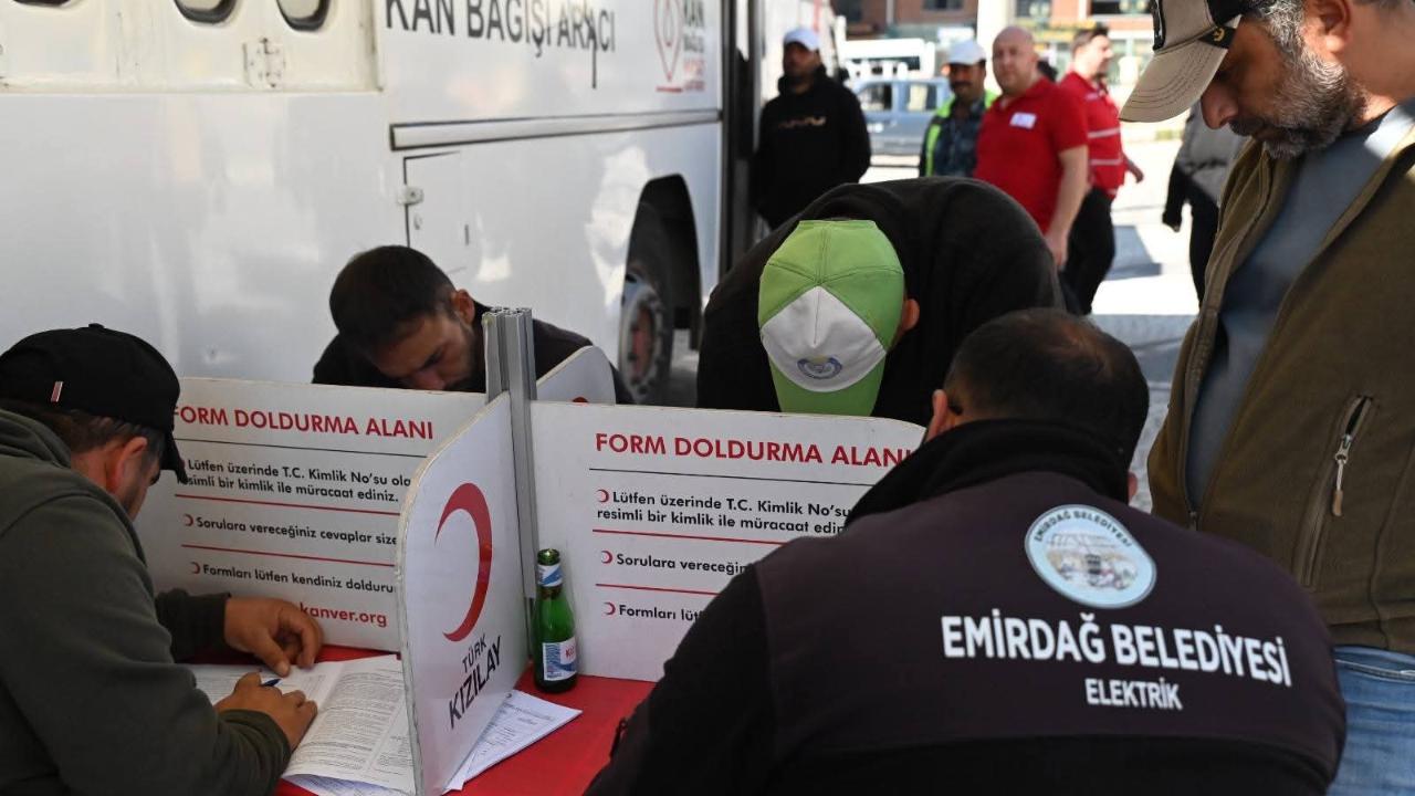 Emirdağ’da Kızılay'a Kan Bağışı Seferberliği Başlatıldı
