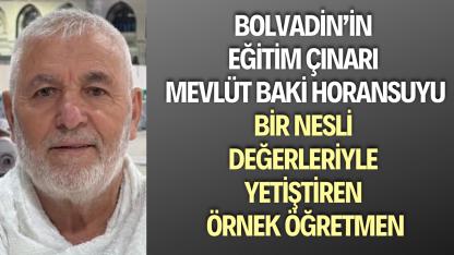 Bolvadin’in Eğitim Çınarı Mevlüt Baki Horansuyu: Bir Nesle Değer Katan Ömürlük Öğretmenlik Hikâyesi