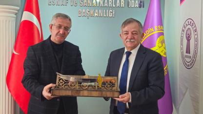 Afyonkarahisar Esnaf Odası Başkanları Çürük İle Buluştu