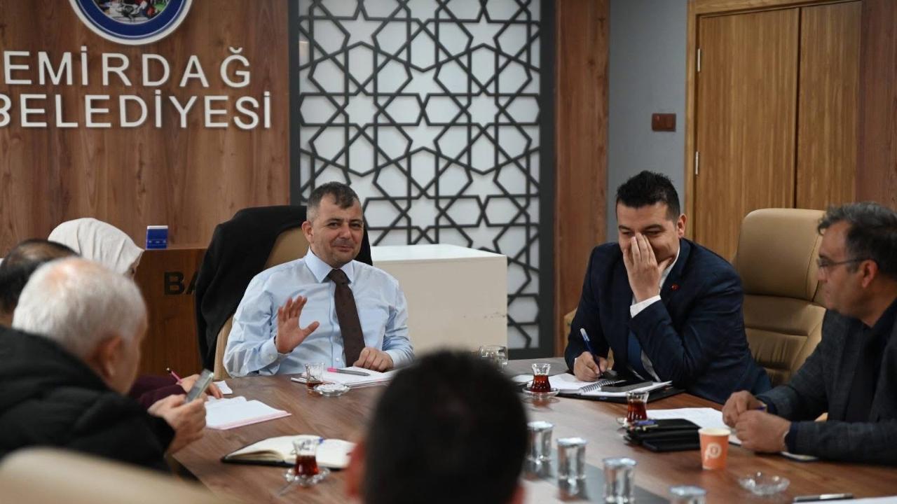 Başkan Koyuncu Bayram Sonrası İlk Mesaiye Koordinasyon Toplantısıyla Başladı