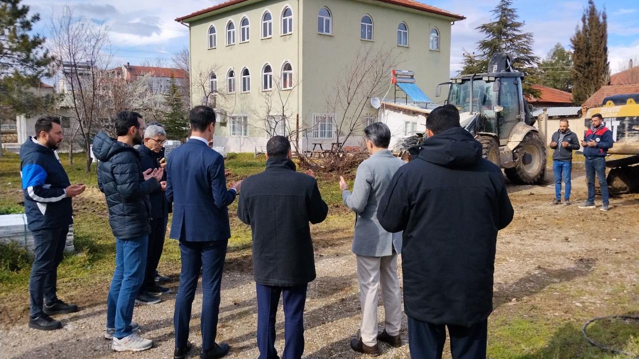 Dazkırı’da Kuran Kursu İnşaatı Başladı