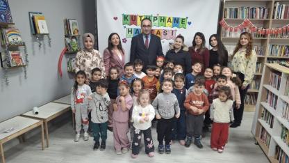 Çobanlar’da Kütüphane Haftası Coşkuyla Kutlandı