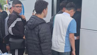 Afyonkarahisar ÇEDES Temsilcileri Gediz Kampına Uğurlandı