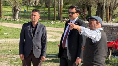 Bayat Kaymakamı Akdağ Akpınar Köyü’nde İncelemelerde Bulundu