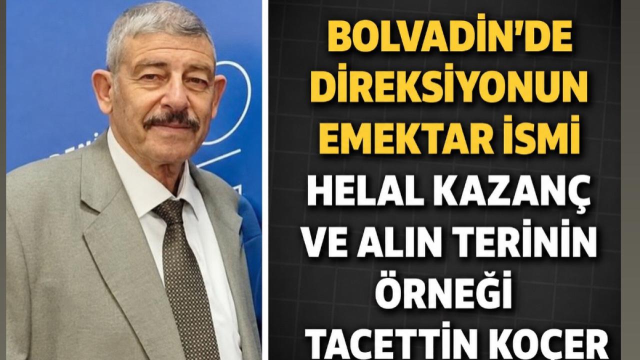 Bolvadin’de Direksiyonun Emektar İsmi Helal Kazanç ve Alın Terinin Örneği Tacettin Koçer