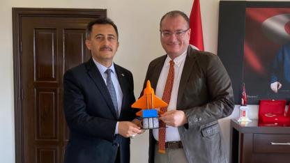 Bolvadin’de Eğitim Çalışmaları Kaymakam Arıkan’a Sunuldu