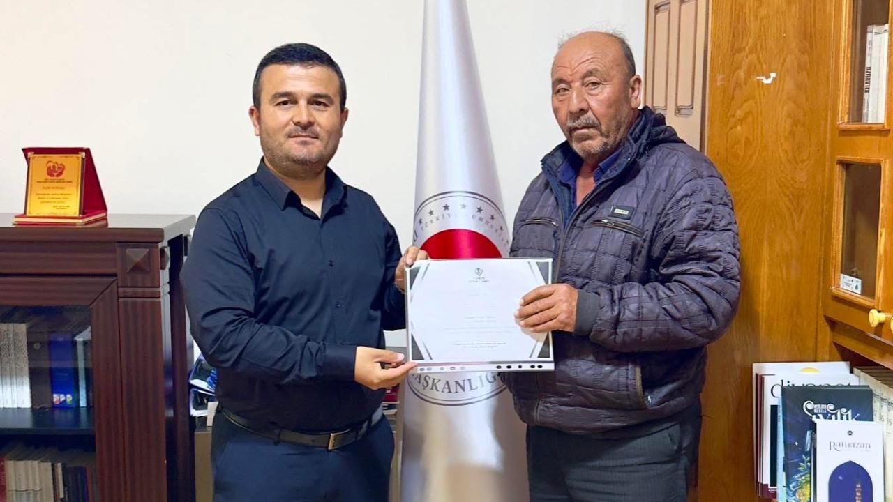 Evciler’de TDV’ye Vekâletle Kurban Bağışı