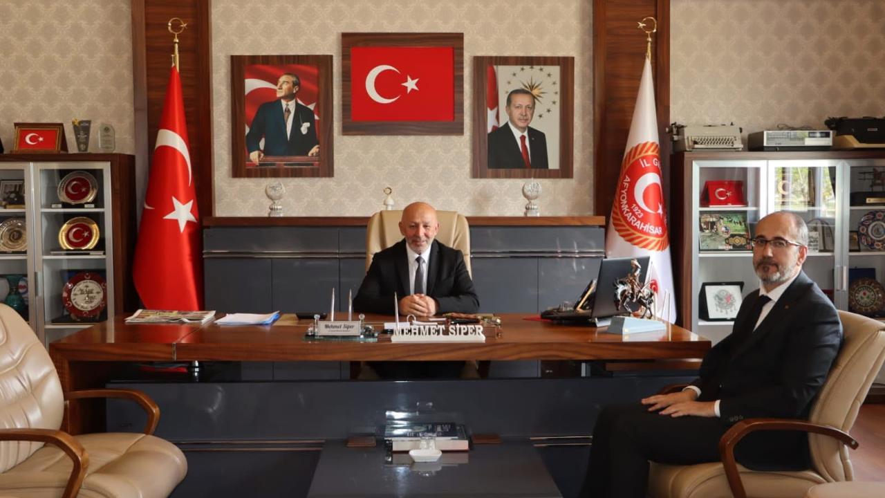 İGM Başkanı Siper’e Öztürk’ten Ziyaret