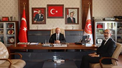 İGM Başkanı Siper’e Öztürk’ten Ziyaret