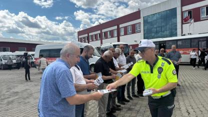 Afyon’da 53 Sürücüye Eğitim Verdiler