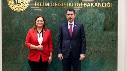 Başkan Köksal Bakan Kurum İle Afyon Kentsel Dönüşümü Görüştü