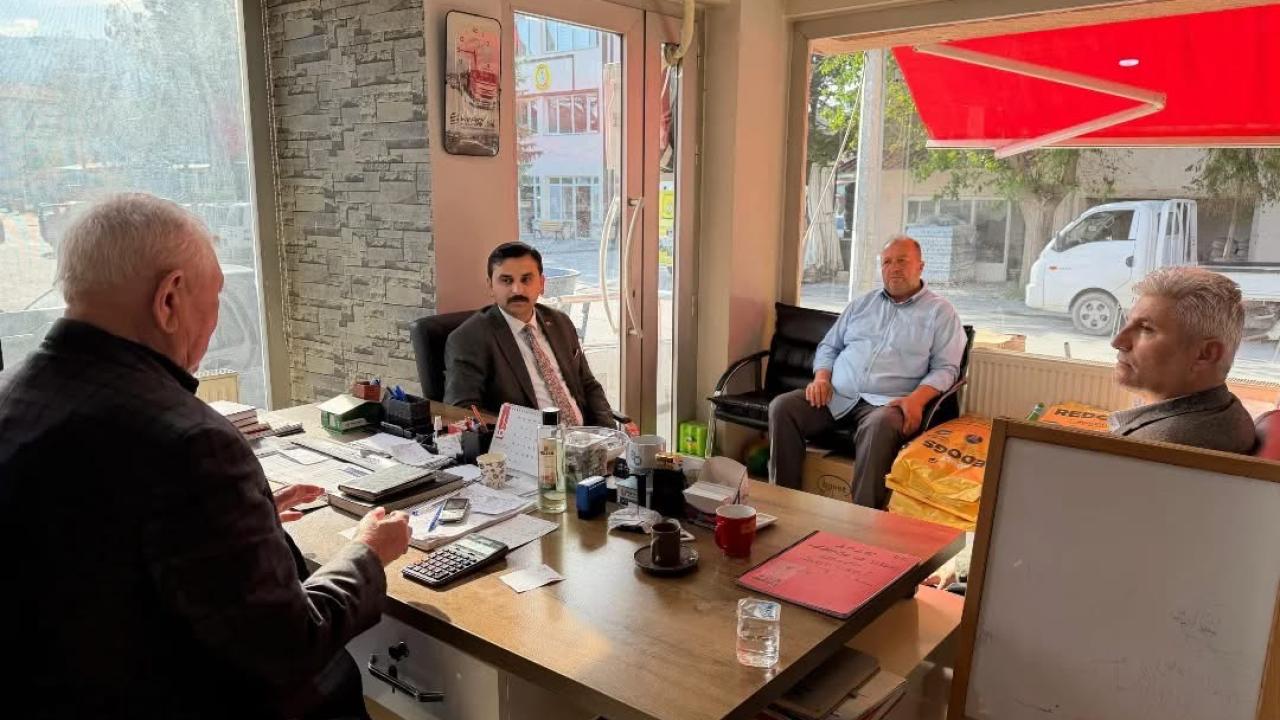 Bayat Kaymakamı Akdağ Bayat’ta Vatandaşlarla Buluştu