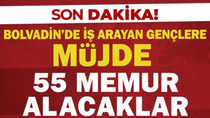 Bolvadin’de İş Arayan Gençlere Müjde: 55 Memur Alacaklar