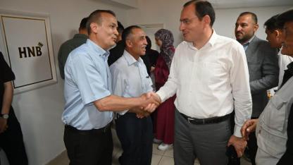 Çay Kaymakamı Türker Suna ve Yiğit Ailelerinin Mutluluğuna Ortak Oldu