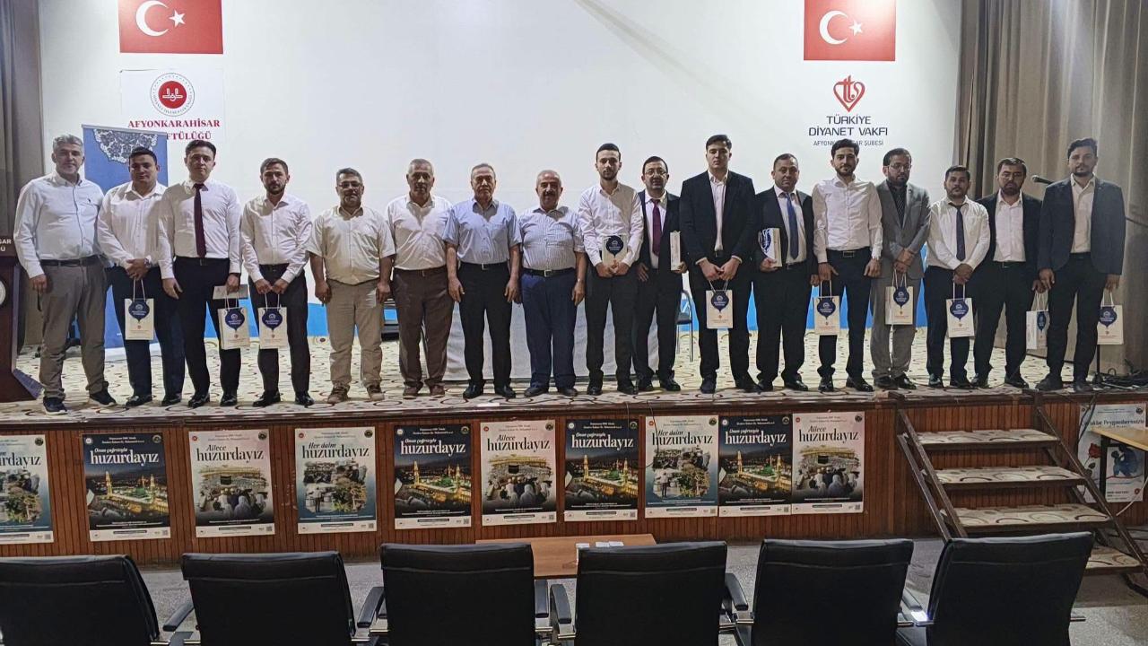 Afyon’da Din Görevlileri Yarıştı