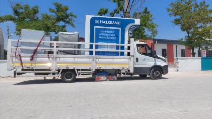 Döğer’e Yeni Halkbankası ATM’si Hizmete Girdi