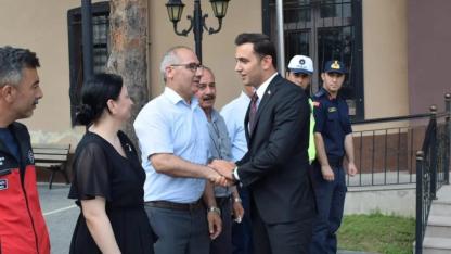 Sultandağı Kaymakamı Demirci’yi Erzincan İliç’e Yolcu Ettiler